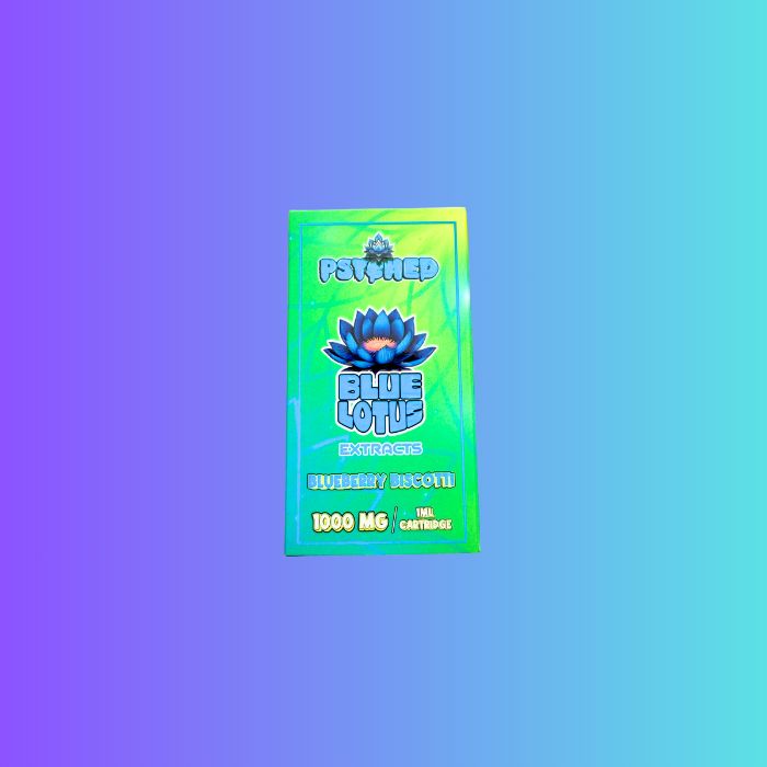 Blueberry Biscotti - Psyched Lotus 1 ml Cart