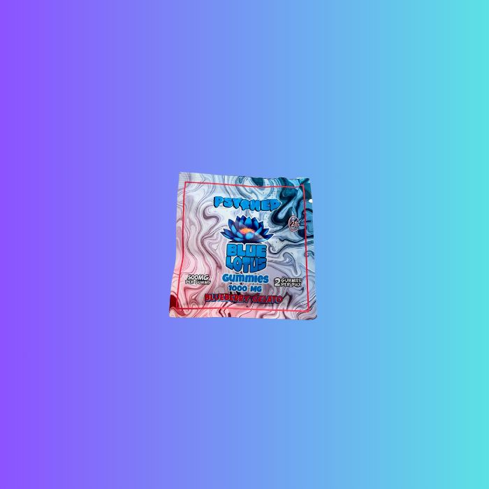 Blueberry Gelato - Psyched 2ct Gummies