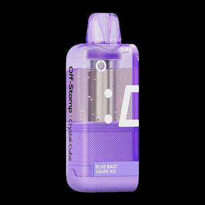 Blue Razz Grape Ice - Off-Stamp Crystal Rechargeable 25K