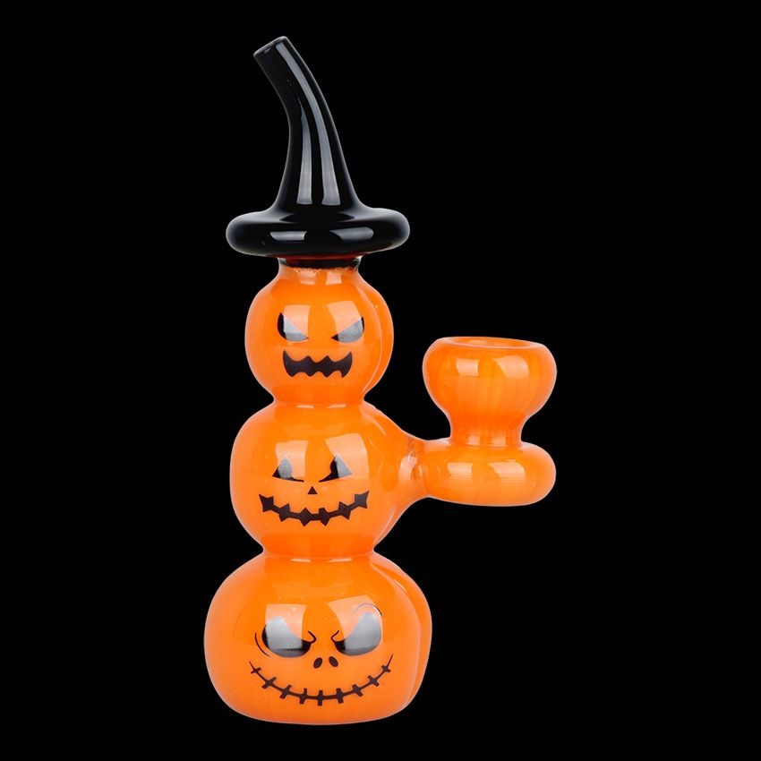 Pumpkin Pile Up - Glass Bubbler