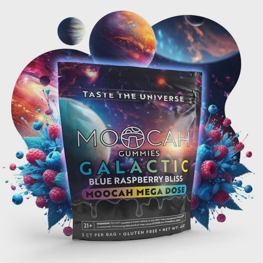 Blue Raspberry Bliss-Nootropics Gummies Mega