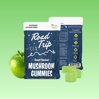 Green Apple-Road Trip Desert Stardust Mushroom Gummies