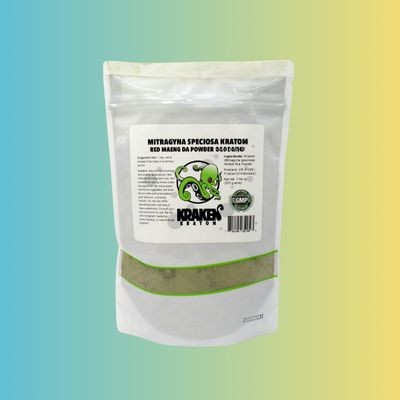 Red Maeng Da- Kraken Kratom Powder 4oz