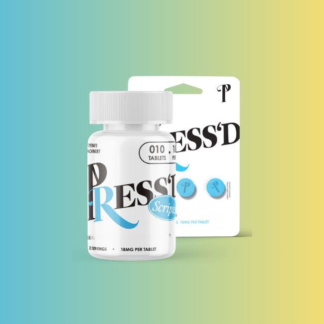 Press'd - 180mg Total Extra Strength 10 Count Tablets (Original)
