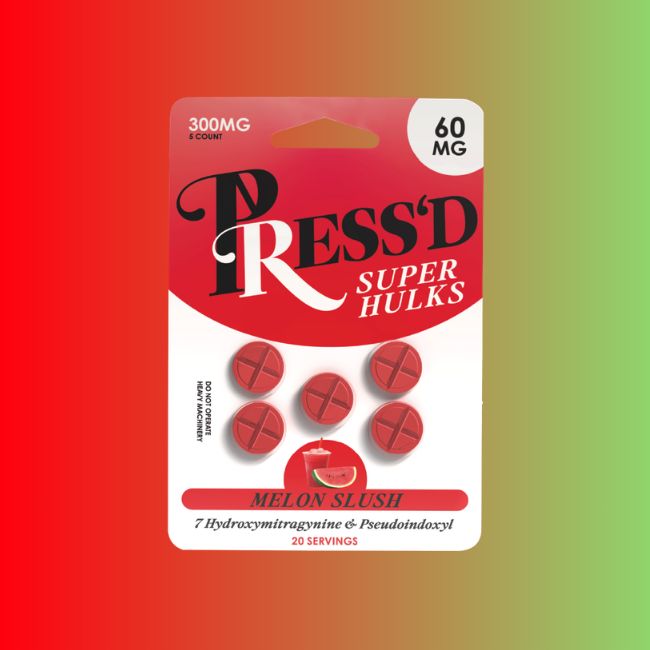 Press'd - 300mg Total Extra Strength 5 Count Tablets (Watermelon Slush)