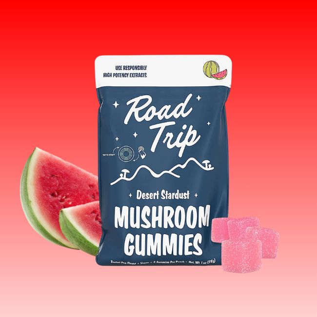 Watermelon - Road Trip Desert Stardust Mushroom Gummies
