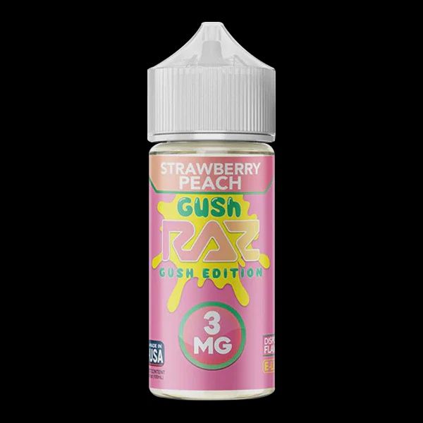 Strawberry Peach Gush - Raz 100ml E-Juice