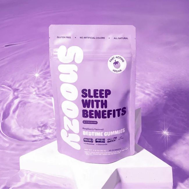 Sleep With Benefits Microdose - 20ct Snoozy Gummies 2mg