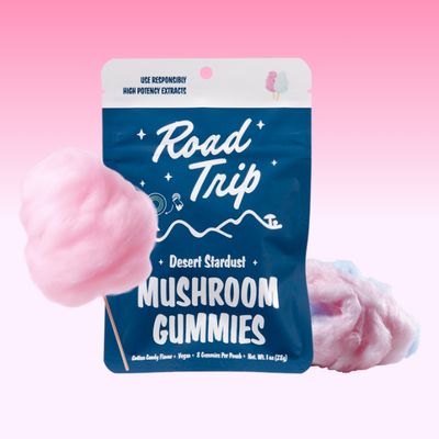 Cotton Candy - Road Trip Desert Stardust Mushroom Gummies