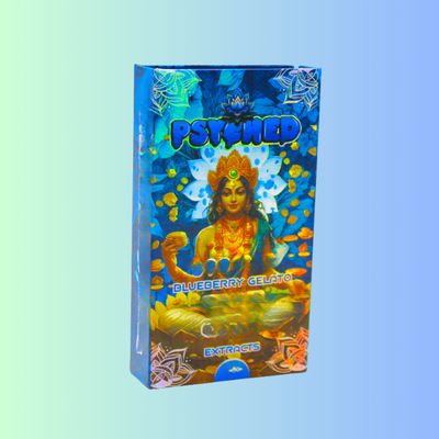 Blueberry Gelato - Psyched Blue 9ml Disposable