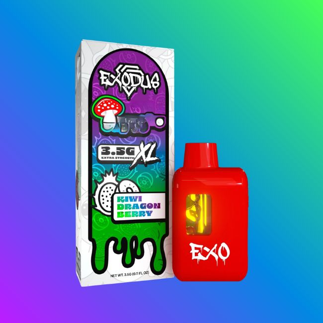 Kiwi Dragonberry - Exodus Disposable Vape 3.5g