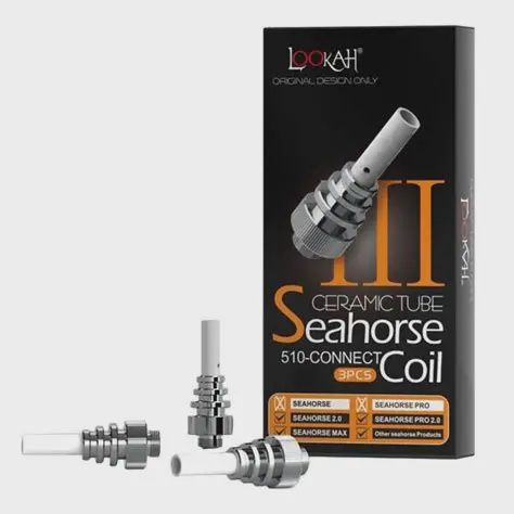 Lookah Seahorse - Porcelain tip