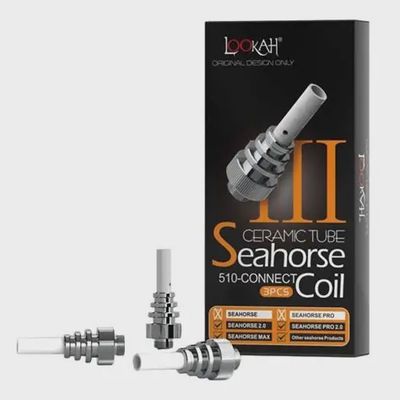 Lookah Seahorse - Porcelain tip