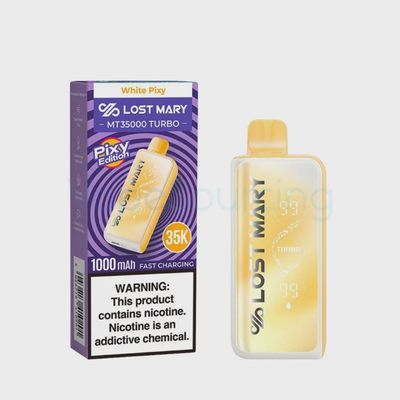 White Pixy - Lost Mary Turbo Rechargeable 35k