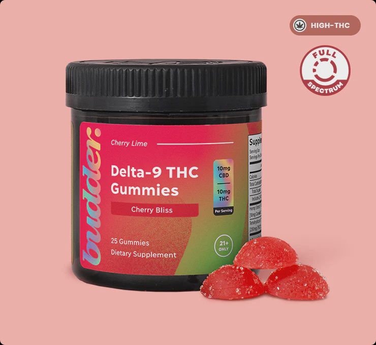 Cherry Lime CBD Gummies 10mg - Joy Nutrition