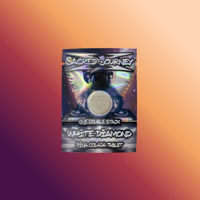 Double Stack HippyFlip Tablet (White Diamonds) - Sacred Journey