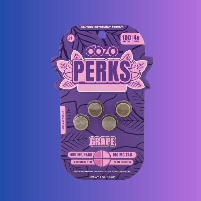 DOZO - Perks Grape 400mg 4ct Pseudo