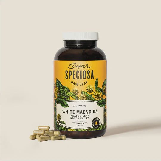 White Maeng Da Capsules 320ct - Super Speciosa