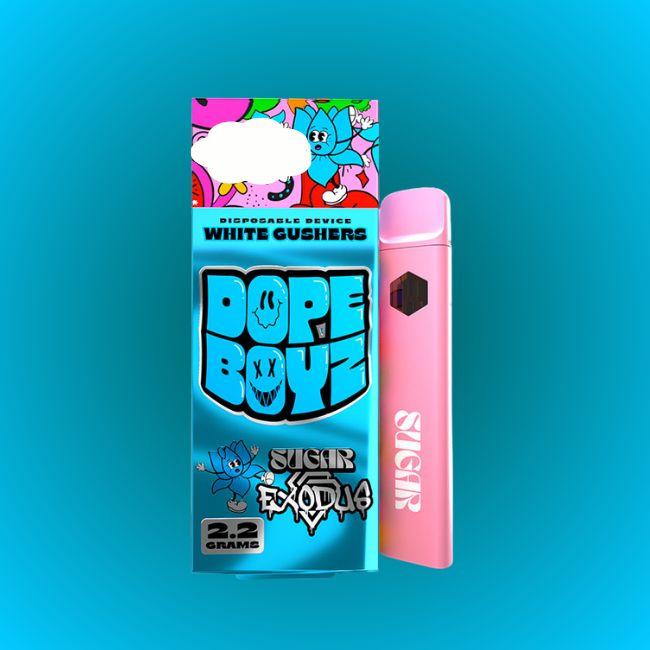 White Gushers 2.2g Disposable - Dope Boyz