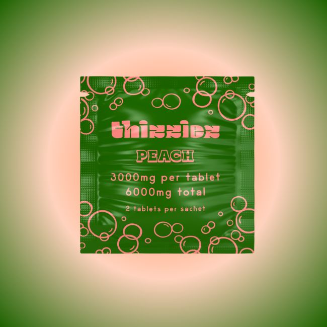 Peach Tablets 2ct - Thizziez