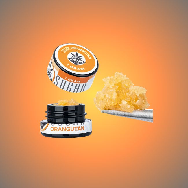 CBD Sugar Wax (Orangutan) 1g - WNC