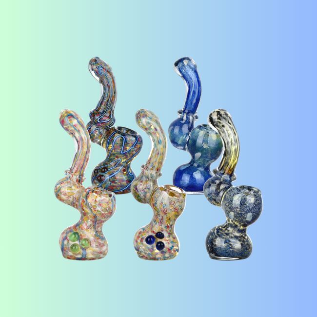 Classic Fritted Glass Sherlock - SeshGear