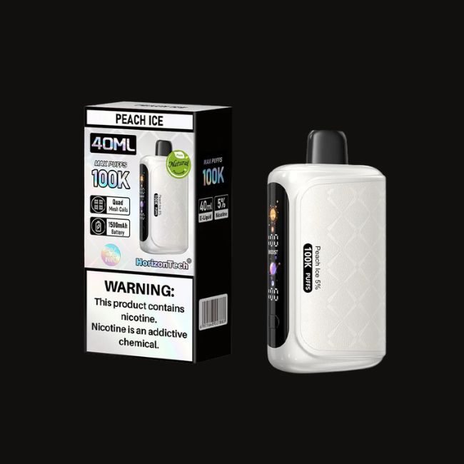 Peach Ice - 100k HorizonTech Disposable