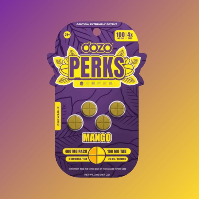 DOZO - Perks Mango 400mg 4ct Pseudo