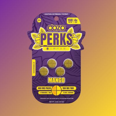 DOZO - Perks Mango 400mg 4ct Pseudo