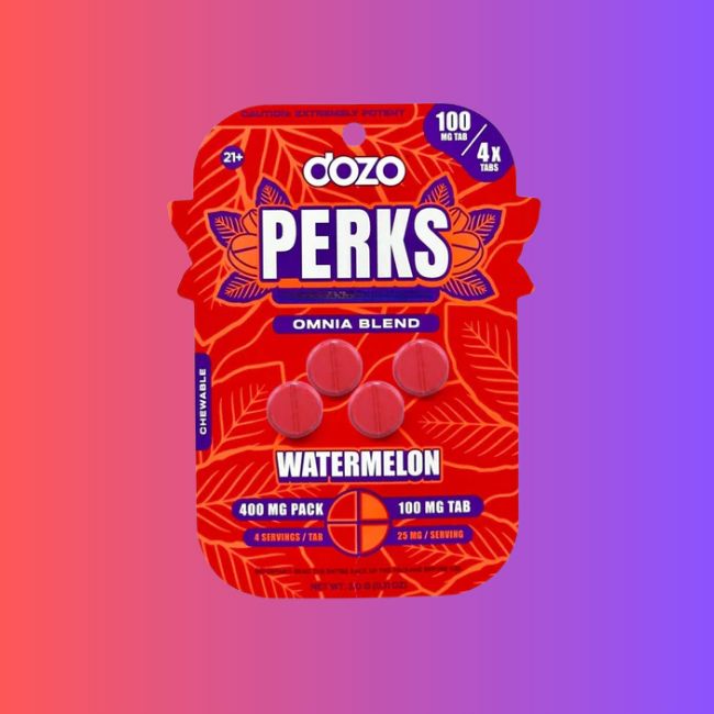 DOZO - Perks Watermelon 400mg 4ct Omnia Blend