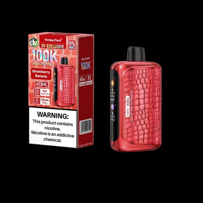 Strawberry Banana - 100k HorizonTech Disposable