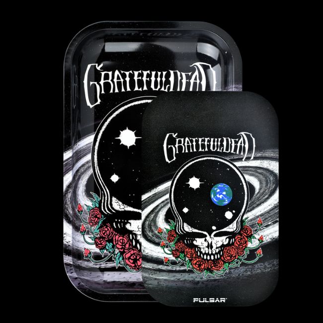 Space Your Face Galaxy Rolling Tray w/ Lid - Grateful Dead x Pulsar