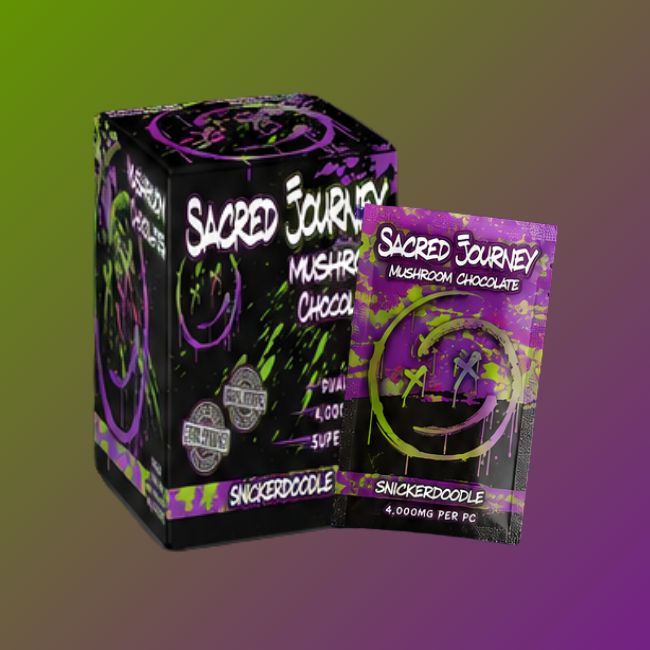 Snickerdoodle Mushroom Chocolate Square 1ct - Sacred Journey