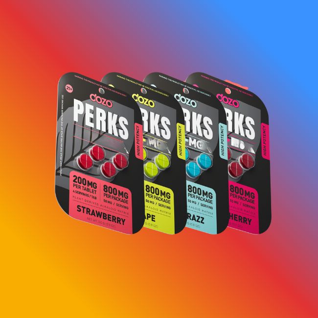 DOZO - Perks Wild Cherry MG-X 800mg 4ct