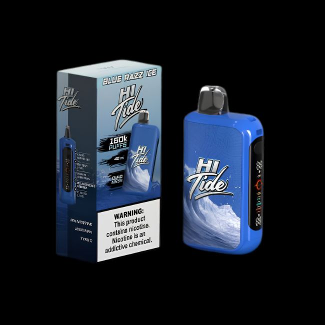 Blue Razz Ice - HiTide 150k Disposable