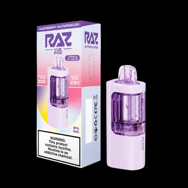 Raspberry Watermelon - RAZ VUE Disposable Pod 50k