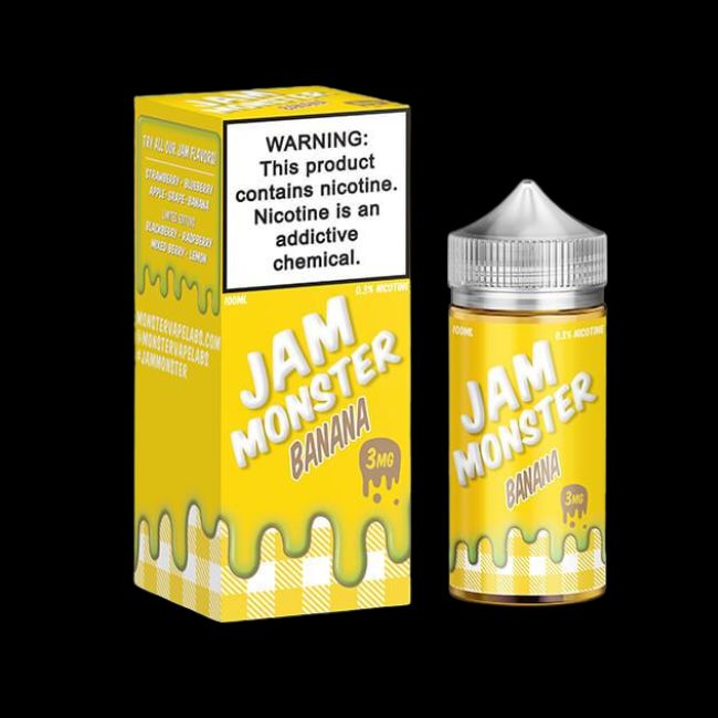 Jam Monster Banana 100ml E-Juice