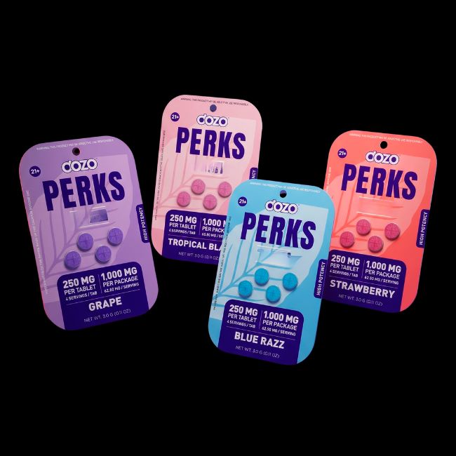DOZO Perks - Grape 1000mg 4ct