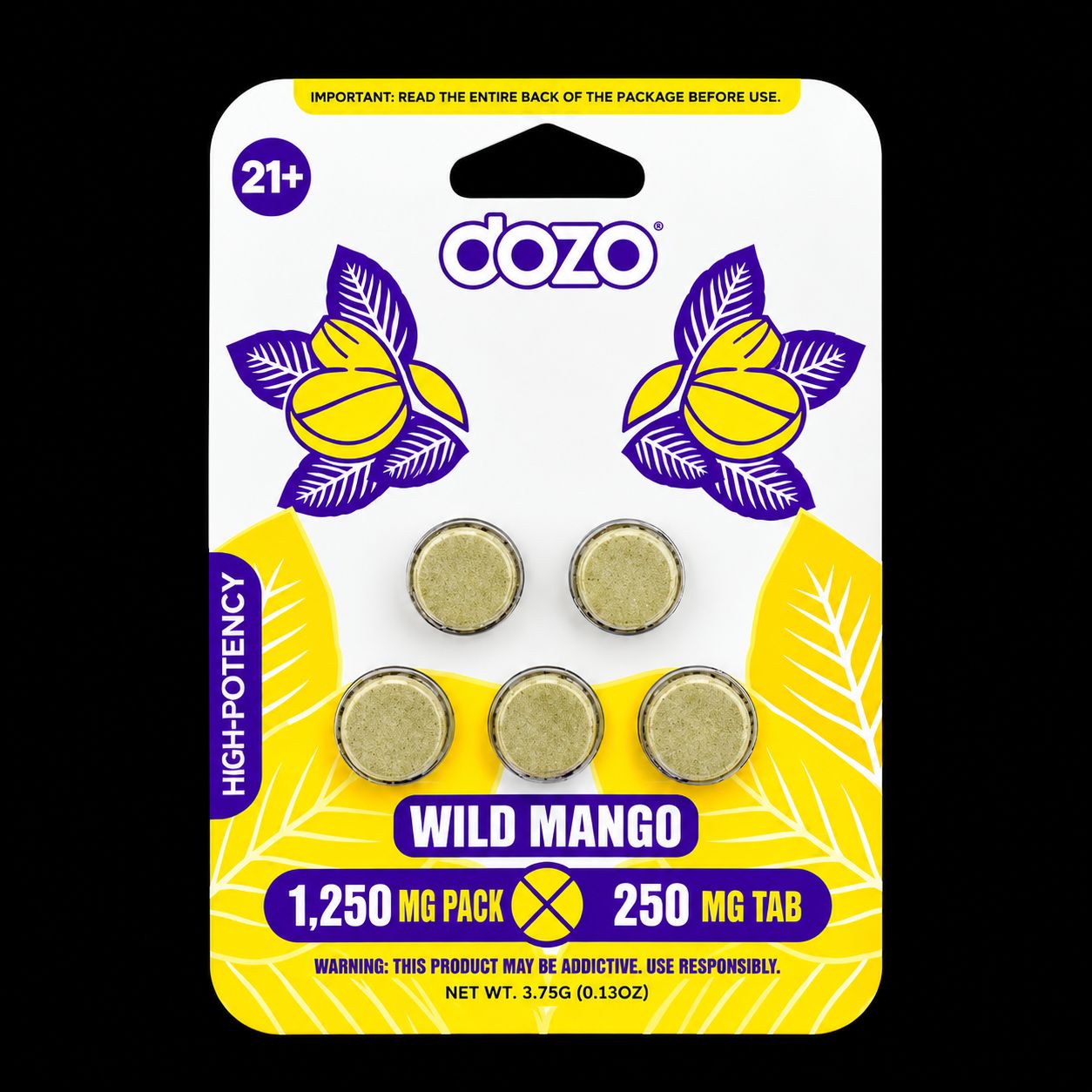 Wild Mango 1,250mg 5ct Extract - Dozo