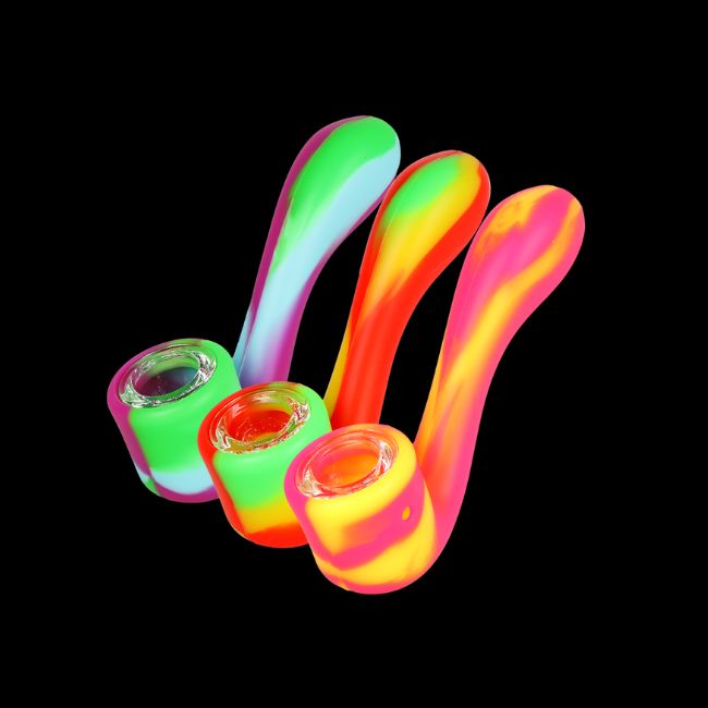 Silicone Mini Sherlock Hand Pipe | 4.5"