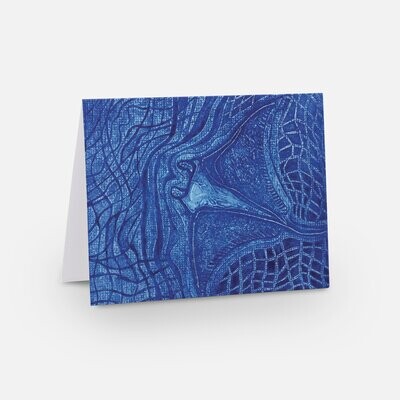 Disappearing Reef - Manta Ray (Greeting Card)