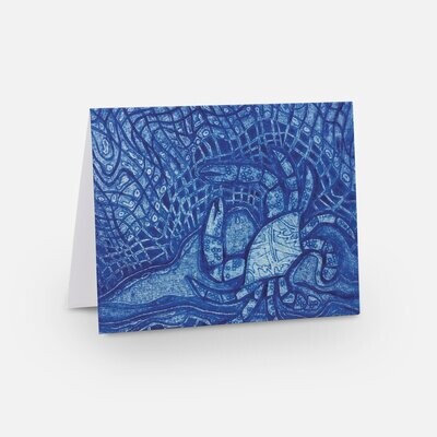 Disappearing Reef - Crab (Greeting Card)