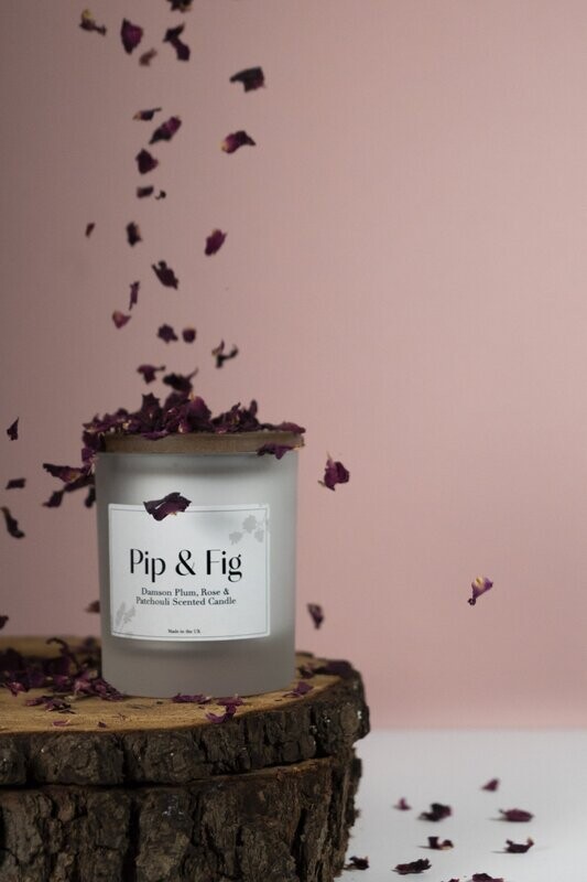 Damson Plum, Rose & Patchouli Candle