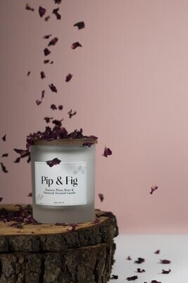 Damson Plum, Rose & Patchouli Candle