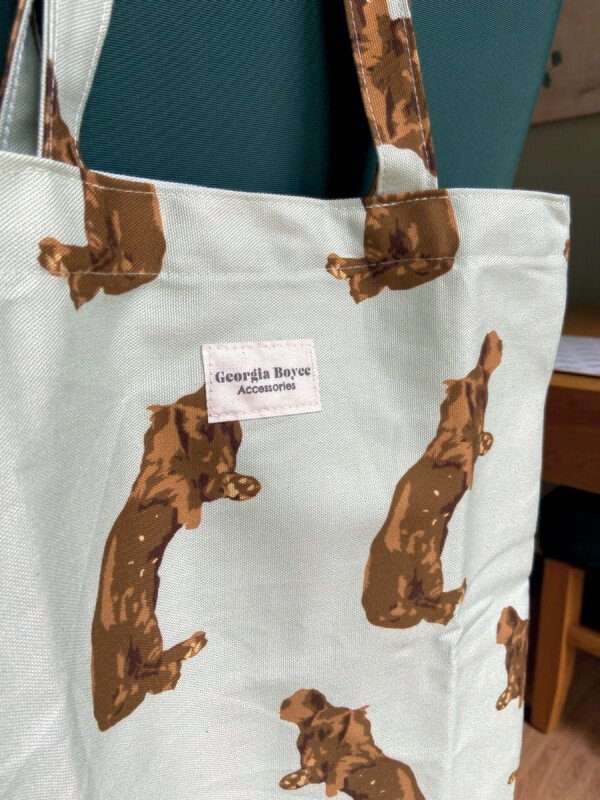 Lola the Dachshund Tote Bag