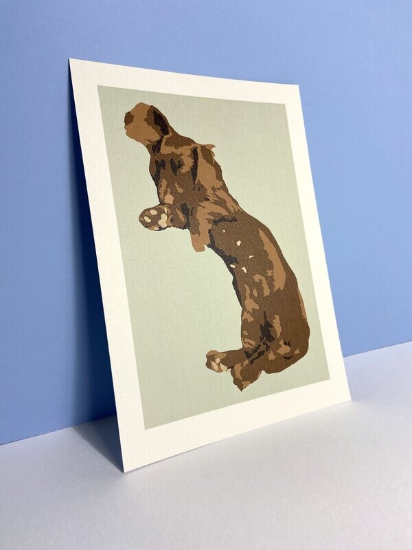 Lola the Dachshund Print