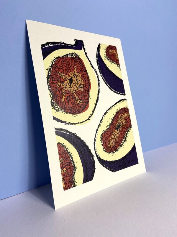 Fig Pattern Print
