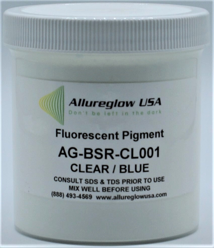 AG-BSR-CL001 CLEAR FLUORESCENT or BLACKLIGHT PIGMENTS - 1 KG