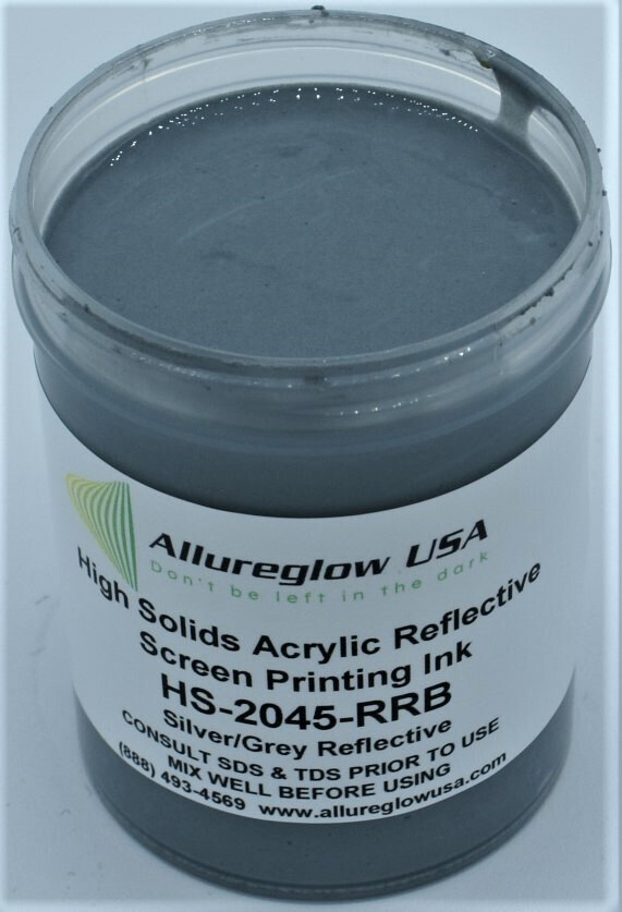 HS-2045-RRB-FV   HIGH SOLIDS ACRYLIC SILVER/GREY REFLECTIVE INK 5 GALLON