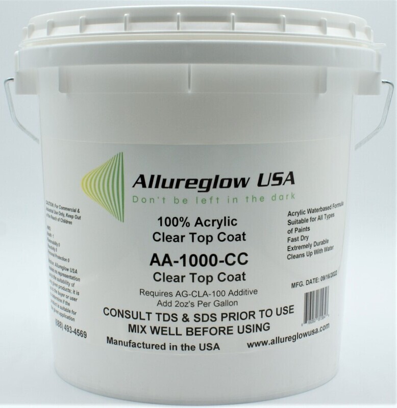 AA-1000-CC-QT   ACRYLIC WATERBASED PAINT CLEAR TOP COAT - ONE QUART KIT